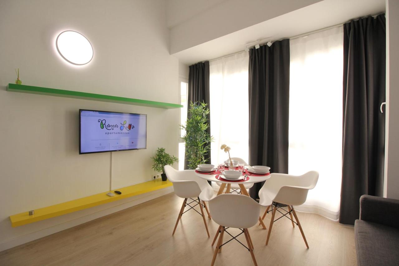 Salón del Estudio Deluxe de los Apartamentos Romero Luna